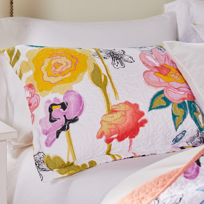Greenland Home Fashions وسادة أحلام الماء من جرينلاند هوم فاشن، كينغ، متعددة الألوان - Image 3
